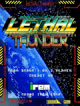 Lethal Thunder (World) screen shot title